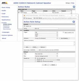 AXIS C2005 from Axis Communications - dimension diagram showing mounting measurements (view 18)
