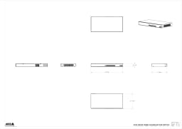 AXIS D8308 from Axis Communications - dimension diagram showing mounting measurements (view 2)