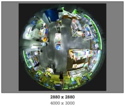 AXIS M3048-P from Axis Communications - dimension diagram showing mounting measurements (view 2)