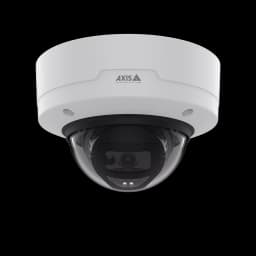 AXIS M3216-LVE from AXIS COMMUNICATIONS - in black and white, mounted in the celing
