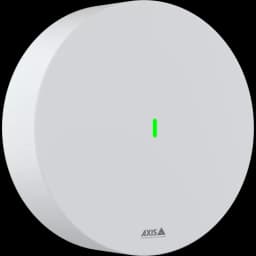 AXIS D6210 from AXIS COMMUNICATIONS - Air Quality sensor, white polycarbonate casing, viewed from the right