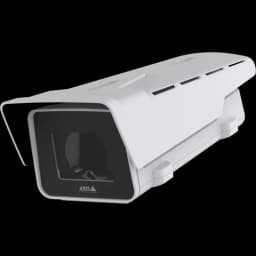 AXIS P1388-BE from AXIS COMMUNICATIONS - Box Camera viewed from its left