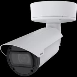 AXIS Q1808-LE from AXIS COMMUNICATIONS - outdoor bullet security camera with rugged housing and infrared lens.
