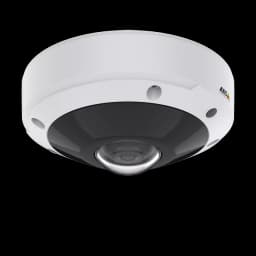 AXIS M3077-PLVE from AXIS COMMUNICATIONS - in ceiling from left angle