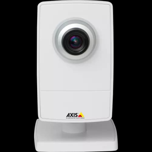 AXIS M1013 from AXIS COMMUNICATIONS - small IP camera in a functional and smart design with edge storage.