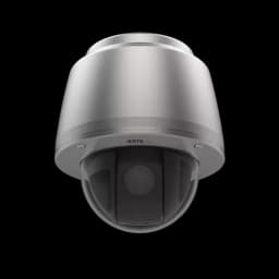 AXIS Q6075-S from AXIS COMMUNICATIONS - PTZ IP Camera viewed from front