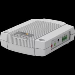 AXIS P8221 from AXIS COMMUNICATIONS - Network I/O Audio Module, viewed from its left angle