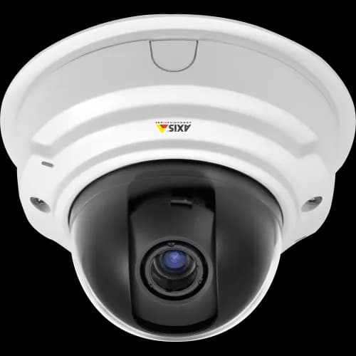 IP Camera AXIS P3346 has superb video quality in HDTV 1080p or 3MP. Viewed from front from AXIS COMMUNICATIONS