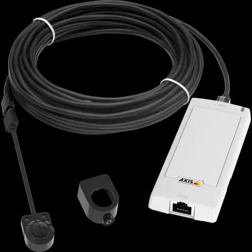 AXIS P1264 from AXIS COMMUNICATIONS - with cable, main unit and spare parts from front