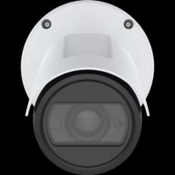 AXIS P1487-LE from AXIS COMMUNICATIONS - Bullet Camera on white background, viewed from the front