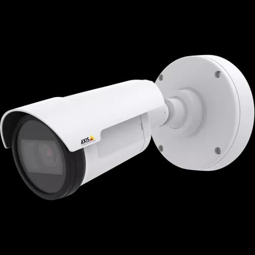AXIS P1425-LE from AXIS COMMUNICATIONS - Mk II is a compact, outdoor-ready bullet camera in white color with OptimizeR.