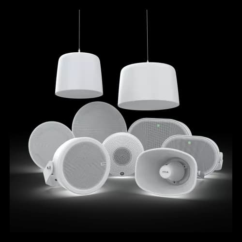 packshot of AXIS SPEAKERS from AXIS COMMUNICATIONS