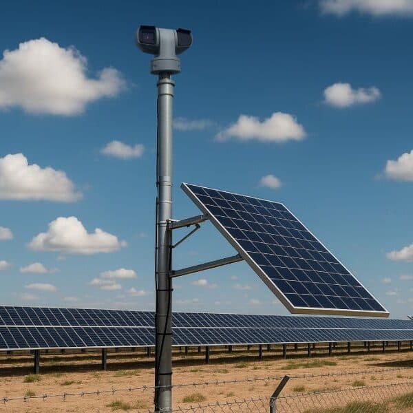 Sistemas off-grid em segurança perimetral: proteção de instalações com autonomia energética